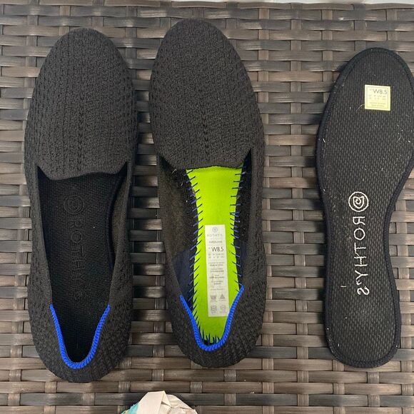 Rothy’s round toe honeycomb, woven knit ballet flat shoes  woman size 8.5 - Picture 9 of 9